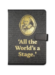 NBA5WS01 A5 Notebook PU Cover - Shakespeare Worlds a Stage